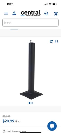 Restaurant Bolt Down Table Base