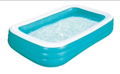 Bluescape 10' inflatable pool, blue