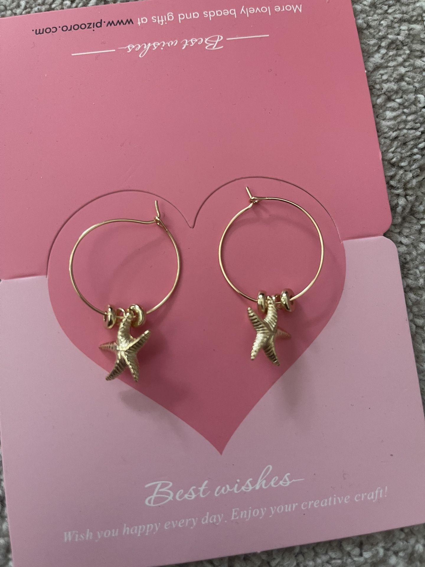 Starfish earrings