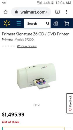 Signature Z6 CD/DVD printer