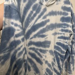 Boys Wonder Nation Blue and White Hoodie