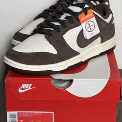 Nike Dunk Low SE Baroque Brown Pale Ivory | Size 7M / 8.5W | FQ8249-104 (2025)