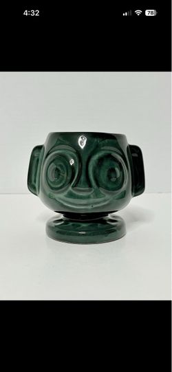 Two Disney Trader Sam's Enchanted Tiki Bar Hippopoto Mai Tai Tiki Mug 3rd Edition Green