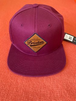 Brixton SnapBack - brand new burgundy