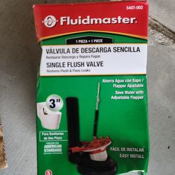 Single Flush Valve