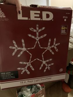 Enchanted Forest LED STAR rope light