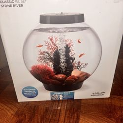 biOrb Classic 15 Complete Aquarium Set, Black, 4-Gallon 