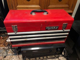 Husky Professional Tool Box 3 Drawer Vintage