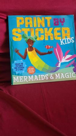 Paint by Sticker Kids Mermaids & Magic Activity Book Workman Publishing
