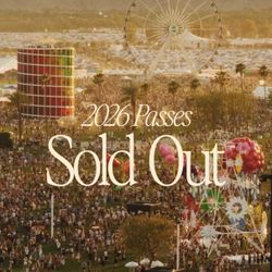 Coachella Preferred Parking Pass Weekend 1 