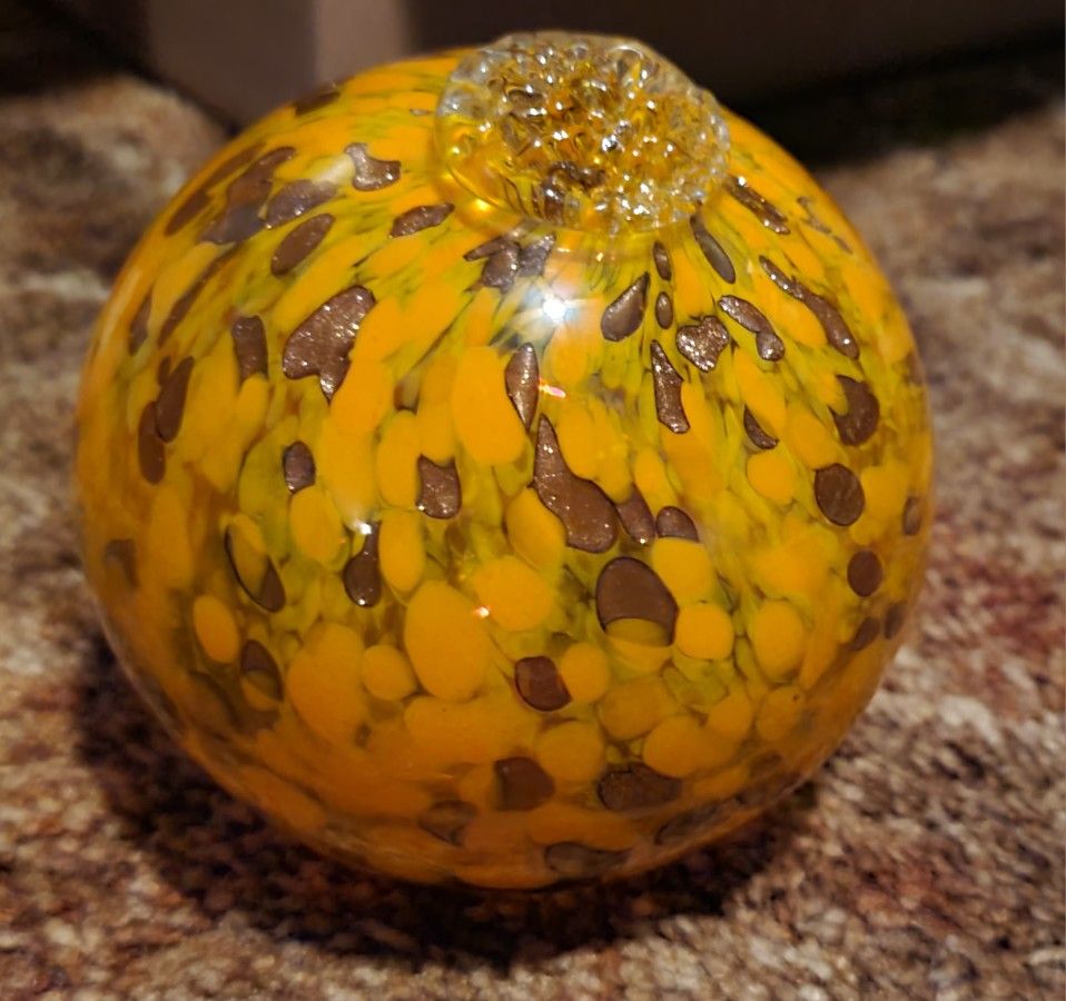 Beautiful Blown Glass Pond Float