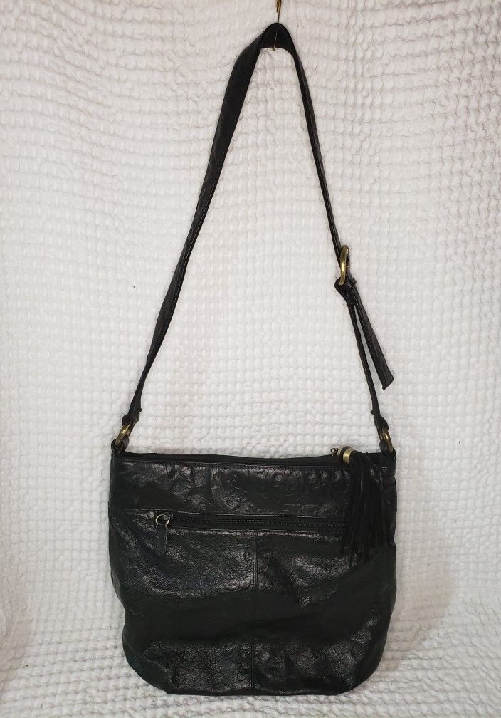 Sonoma black crossbody handbag adjustable strap. ( On Vacation)