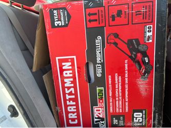 Craftsman 2x20v electric mower