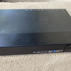 SONY BluRay DVD Player (BDP-S6500) - 3D, 4K Upscaling, HDMI, USB