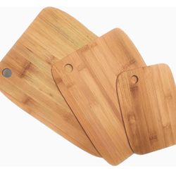 3pcs Bamboo Cutting Board, New