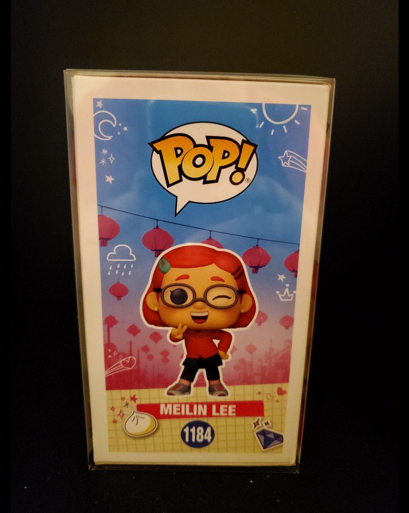 Turning Red Funko Pop Collection #1184 Meilin Lee & #1185 Red Panda Mei
