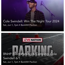 Cole Swindell & Dylan Scott concert tickets NH