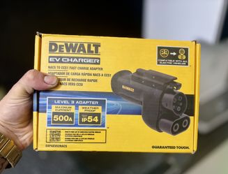 DeWalt EV Charger NACS to CCS1