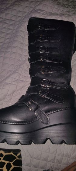 Black boots