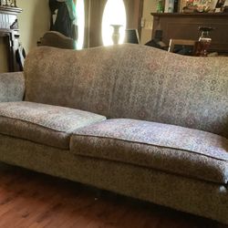 Traditional Camelback Sofa