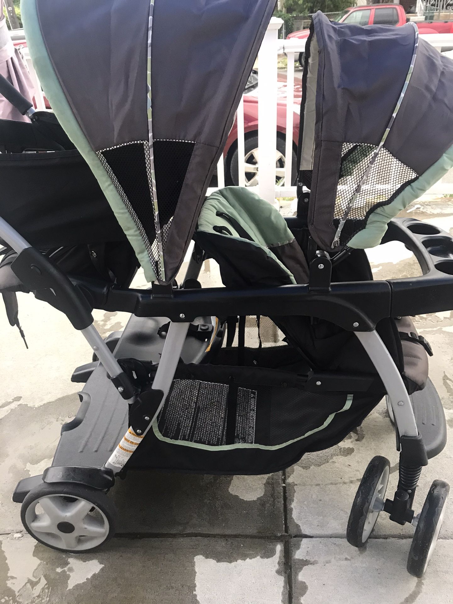 Graco Ready2Grow LX - click connect - Double stroller