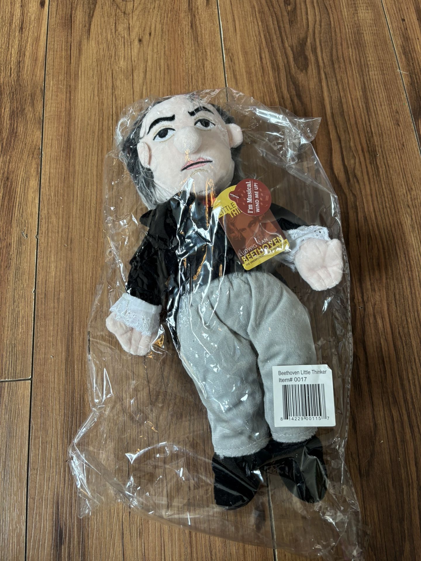 Beethoven Little Thinker Plush (New in Bag)