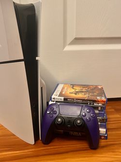 Ps5 disc version + controller + 7 games