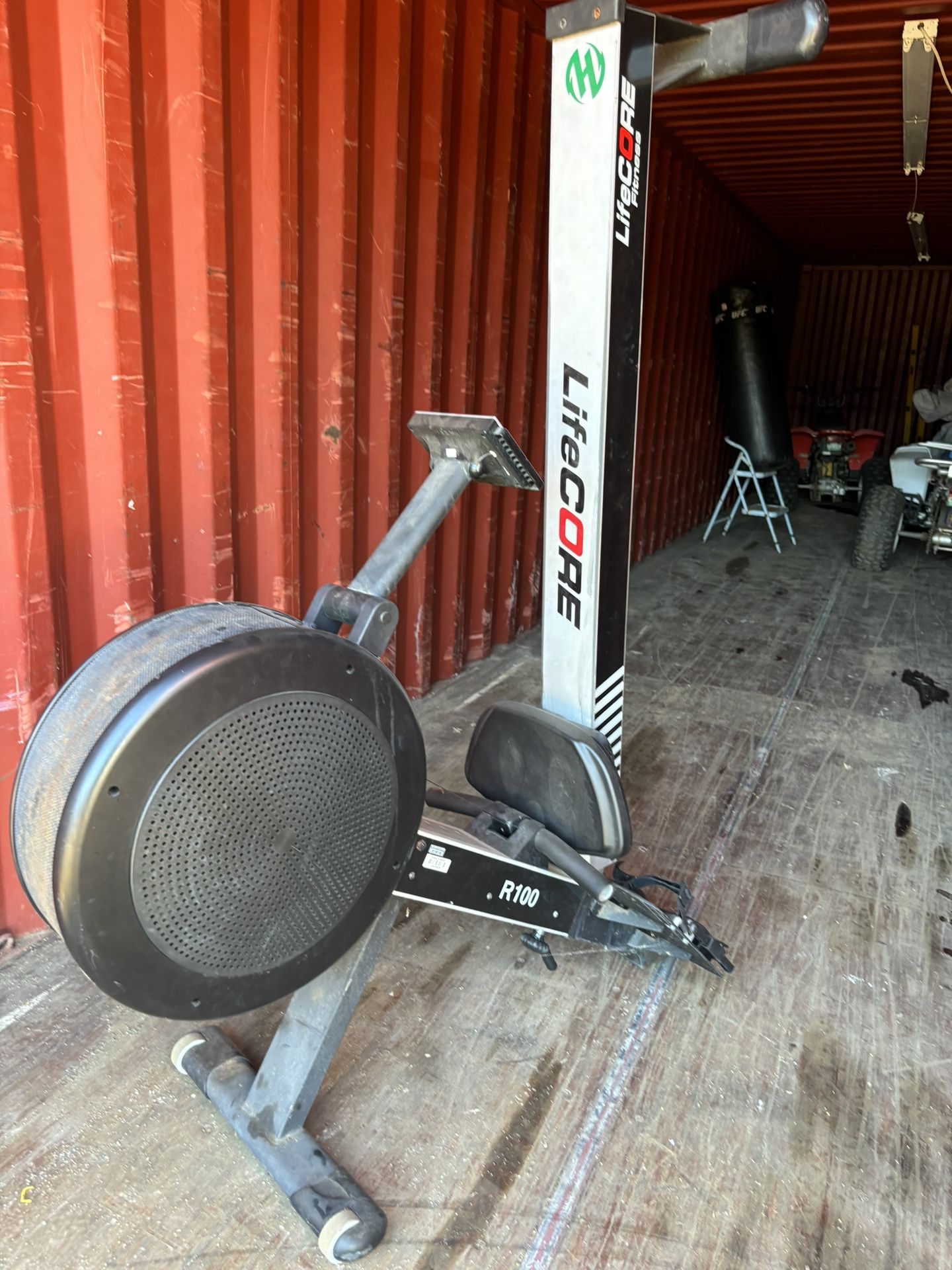 Row Machine And Aero Dual Exercise Bike