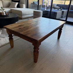 Solid Wood Coffee Table