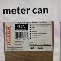 Meter Can 480 Amp