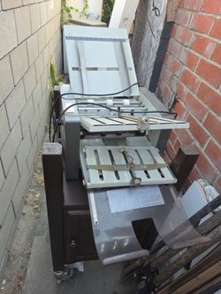 Paper folding machine fredric fold
