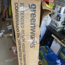 Greenworks 40V 8 inch Cordless Pole Saw Battery and Charger Not Included, New Style PS40B00