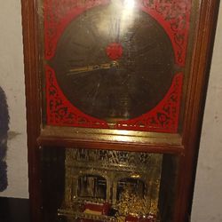 Ahrens-Fox Fire Engine Clock