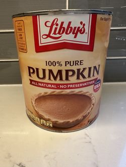 Libby’s Pumpkin Purée- 15 Large Cans Free