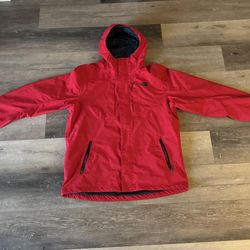 Red North Face Jacket