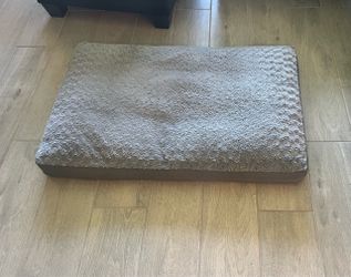 Large Dog Bed with Fleece Top