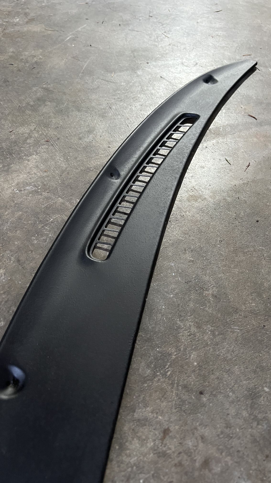 1(contact info removed) Datsun 280z 260z 2+0 Dash Defroster Dash Vent Panel