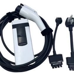2024 White Chevrolet EV EUV Dual Level charger 