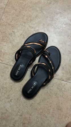 Nine West Strappy Flat Sandals