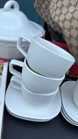 Cups and Saucers Set