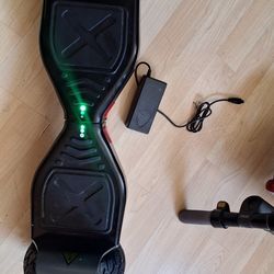 8.5'' All Terrain Off-Road Hoverboard w/Bluetooth Speaker, LED Lights, UL2272 Certified (Black)