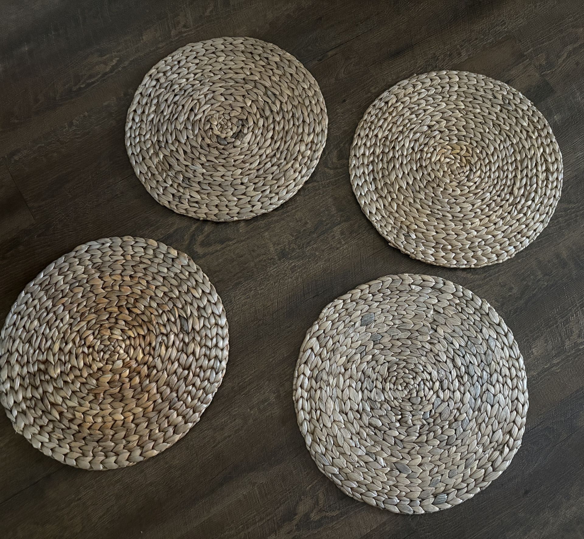 4 Seagrass Placemats 
