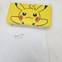 Pikachu Nintendo 3dsxl
