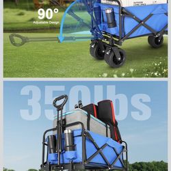 Folding Wagon Cart  Big Wheels   Pick Up In Rancho cordova