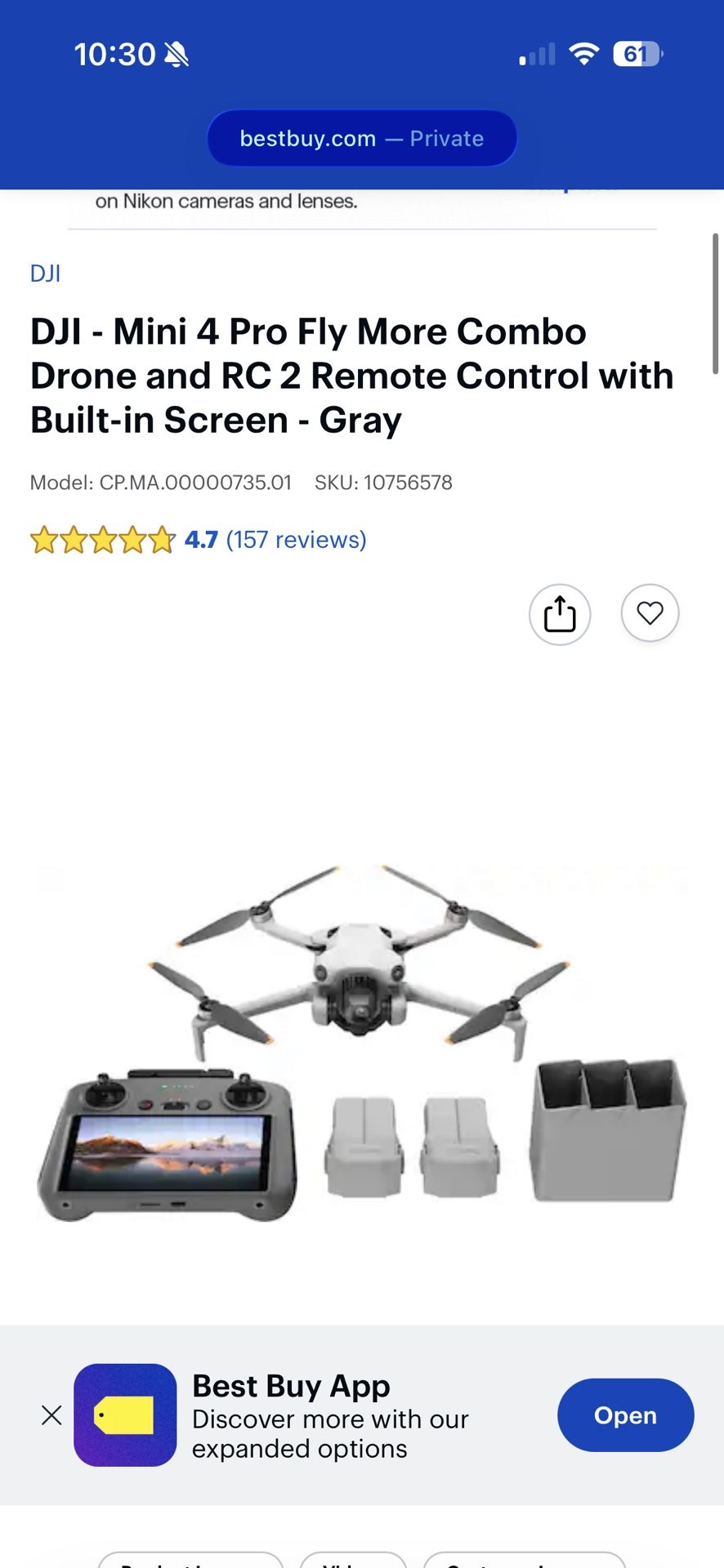 Dji Drone Mini 4 Pro