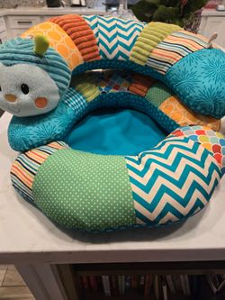 Caterpillar Tummy Time Pillow