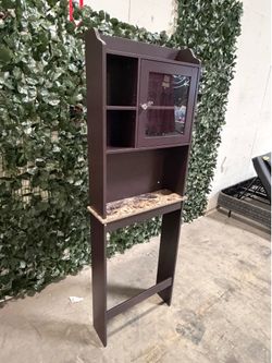 New Over The Toilet Storage Bathroom Space Saver Cabinet