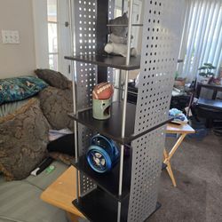 SWIVAL COMPLETE AROUND, SHELF HOLDER.