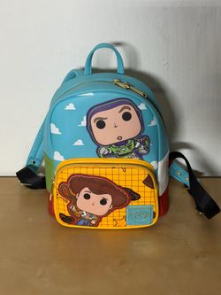 Loungefly Disney POP! Toy Story Buzz Lightyear & Woody Mini Backpack