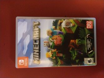 Minecraft for Nintendo switch.